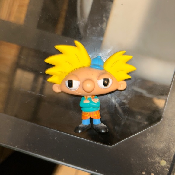 2014 Viacom Nickelodeon Hey Arnold Figure 3.75” Tall Plastic Hey! Arnold - Picture 3 of 11